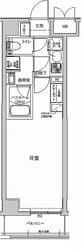 アルテカーサアリビエ東京イーストの物件間取画像